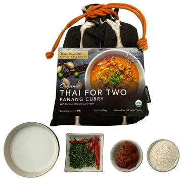 Verve CULTURE Thai for Two Cooking Kit | USDA-Organic Panang Curry | Vegan, Gluten-Free | 7.05 Ounce