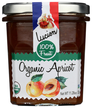 Lucien Georgelin Organic Apricot Fruit Spread, 11.28 Oz