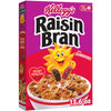 Kellogg's Raisin Bran with Cranberries Breakfast Cereal, Fiber Cereal, Family Breakfast, 13.6oz Box (1 Box)