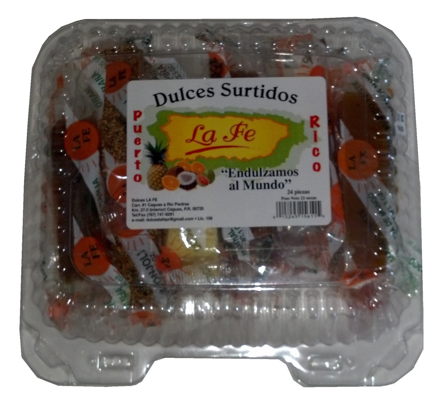 Assortment Sweets Of Puerto Rico (Surtido De Dulces Tipicos De Puerto Rico) 21 Pieces (1 Oz Each/Piece) By Fabrica De Dulces La