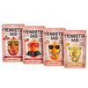 Henrietta Said Wing-Flavored Peanuts - Variety Pack - Truly Good Foods Shelled Snacking Nuts - Bold Flavors - Savory & Spicy - J