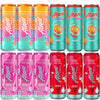 Alani. Nu Energy Drink Variety Pack | (Pack Of 12) | 4 Different Flavors : Orange Kiss Pink Slush Juicy Peach And Cherry Slush -12 Fl. Oz - By The Munchie Mix