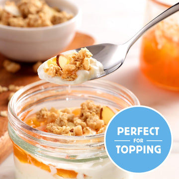 Honey Bunches of Oats French Vanilla Almond Granola Cereal, 11 oz Bag (Pack of 5)