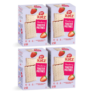 Katz Gluten Free Toaster Pastries. Strawberry. Gluten Free. Dairy Free, Nut Free, Peanut Free, Soy Free. Kosher Snacks. 8 OZ (Pa