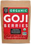 Organic Goji Berries | Large & Chewy | Every Batch Lab-Tested | 32Oz Resealable Kraft Bag | 100% Raw From Ningxia | By Fgo