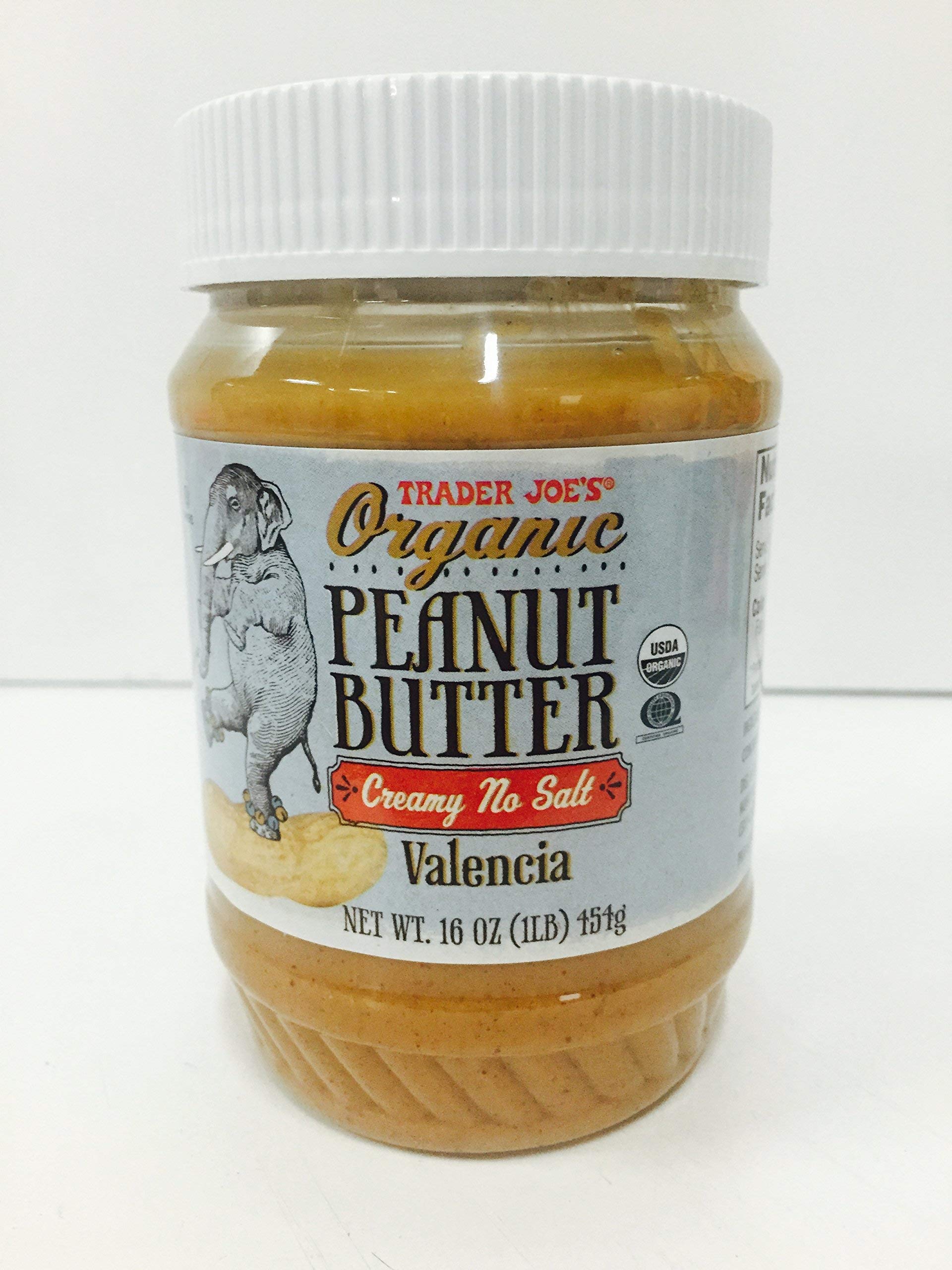 Trader Joe's Organic Peanut Butter Creamy No Salt
