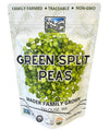 Certified Glyphosate Residue Free Green Split Peas | Non-GMO Project Verified | 1 lb Pouch | 100% Non-Irradiated | Kosher Parve