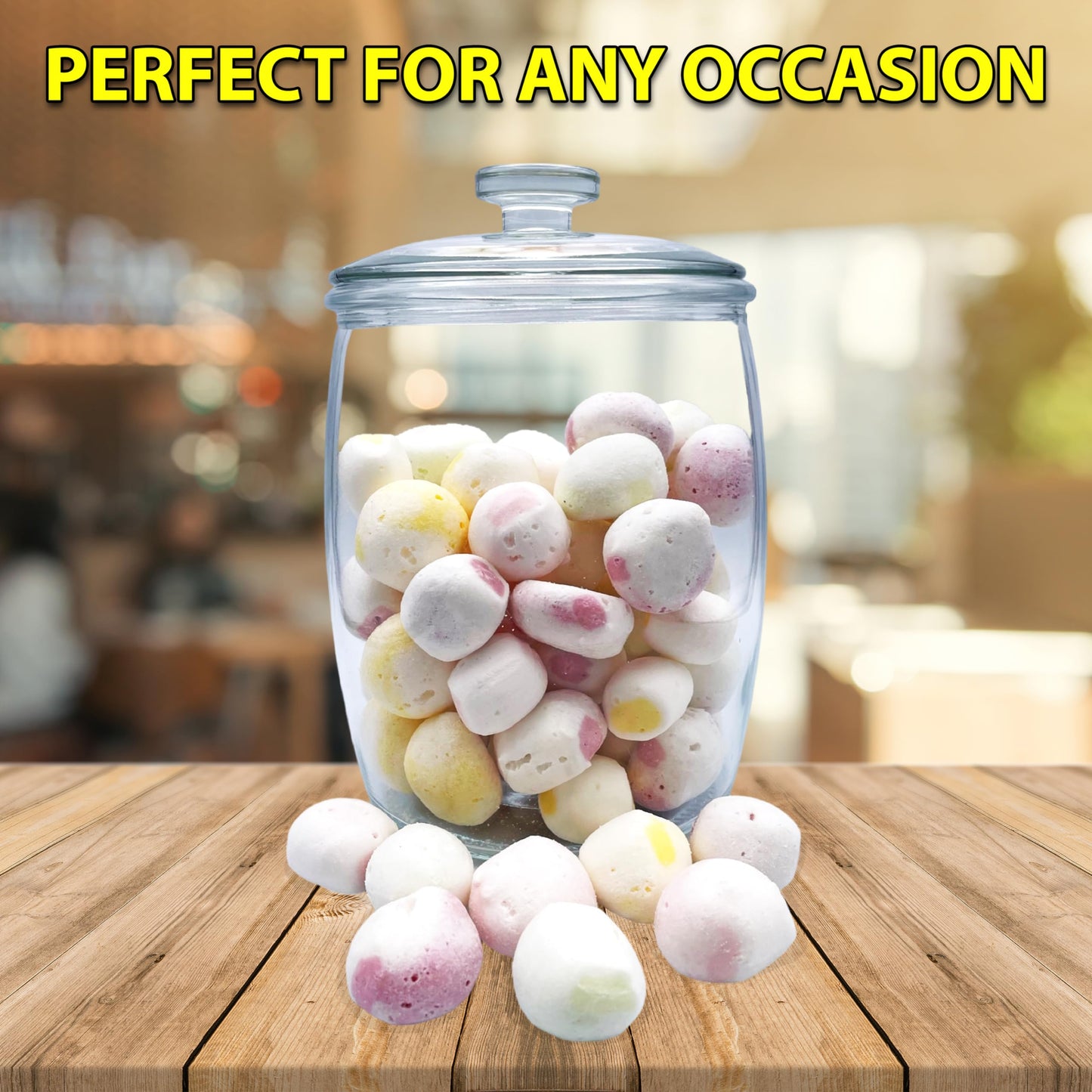 YUMMYLAND Freeze Dried Candy Moon Clouds - Original Fruit Flavors, 5 OZ