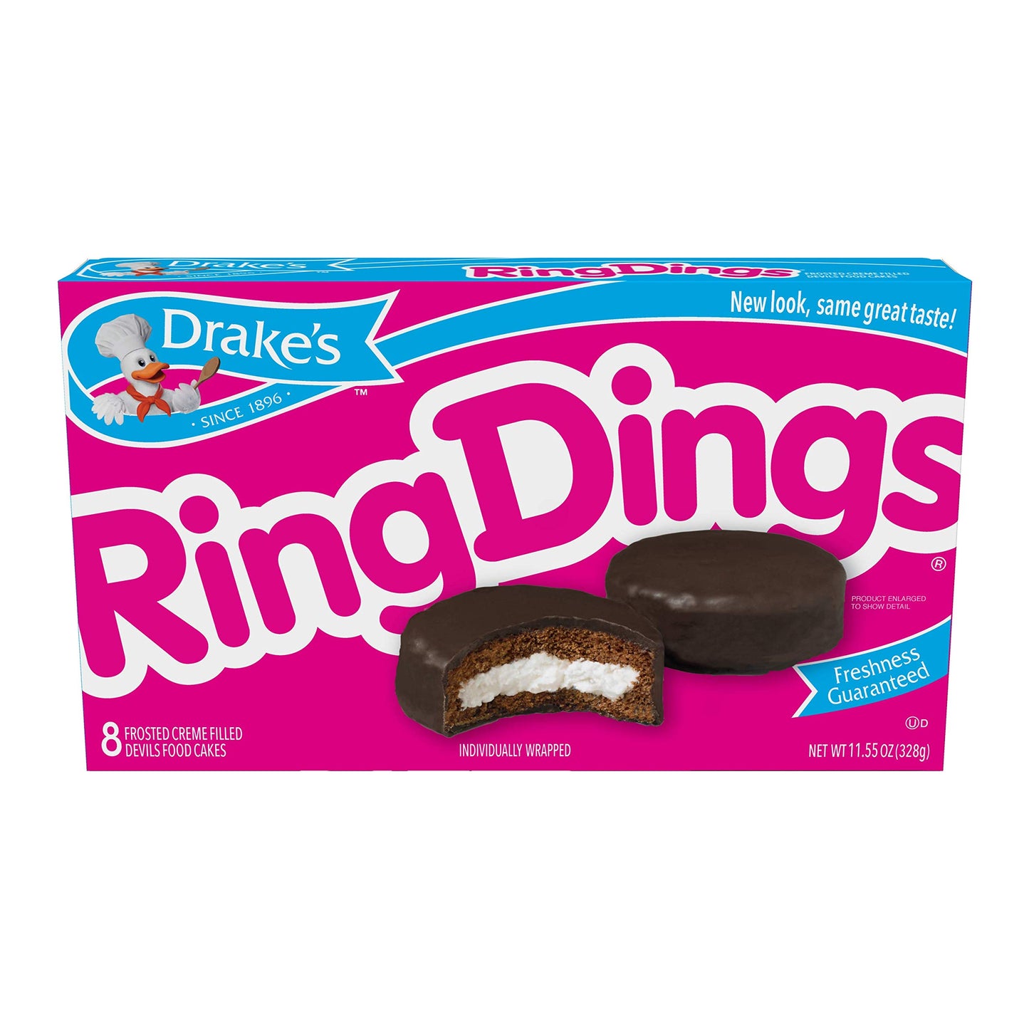 Drake'S Ring Dings Cakes 13.5 Oz, 10 Count