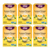 Yogi Tea - Lemon Ginger (6 Pack) - Supports Healthy Digestion - 96 Tea Bags