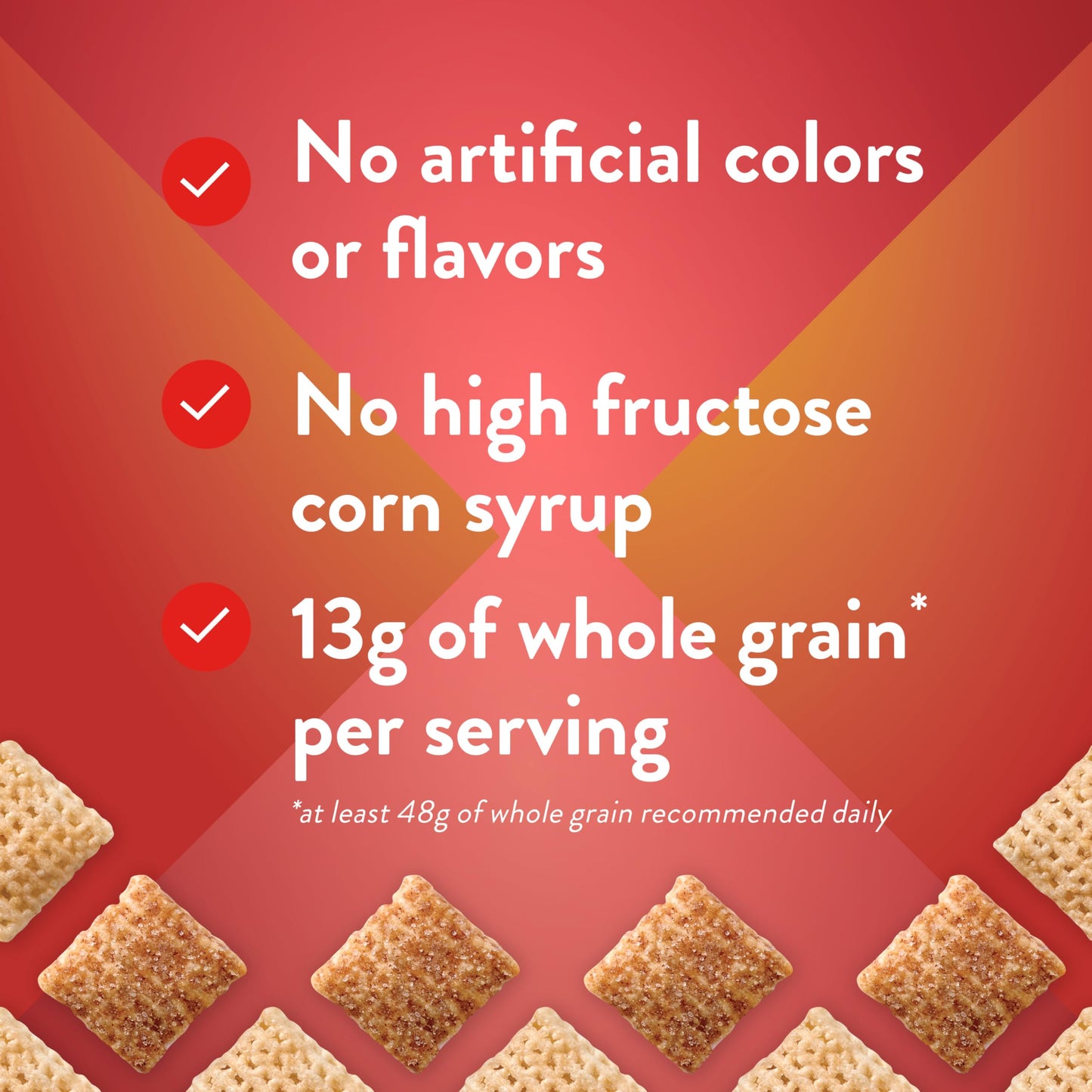 Cinnamon Chex Cereal, Gluten Free Breakfast Cereal, Made With Whole Grain, 12 Oz