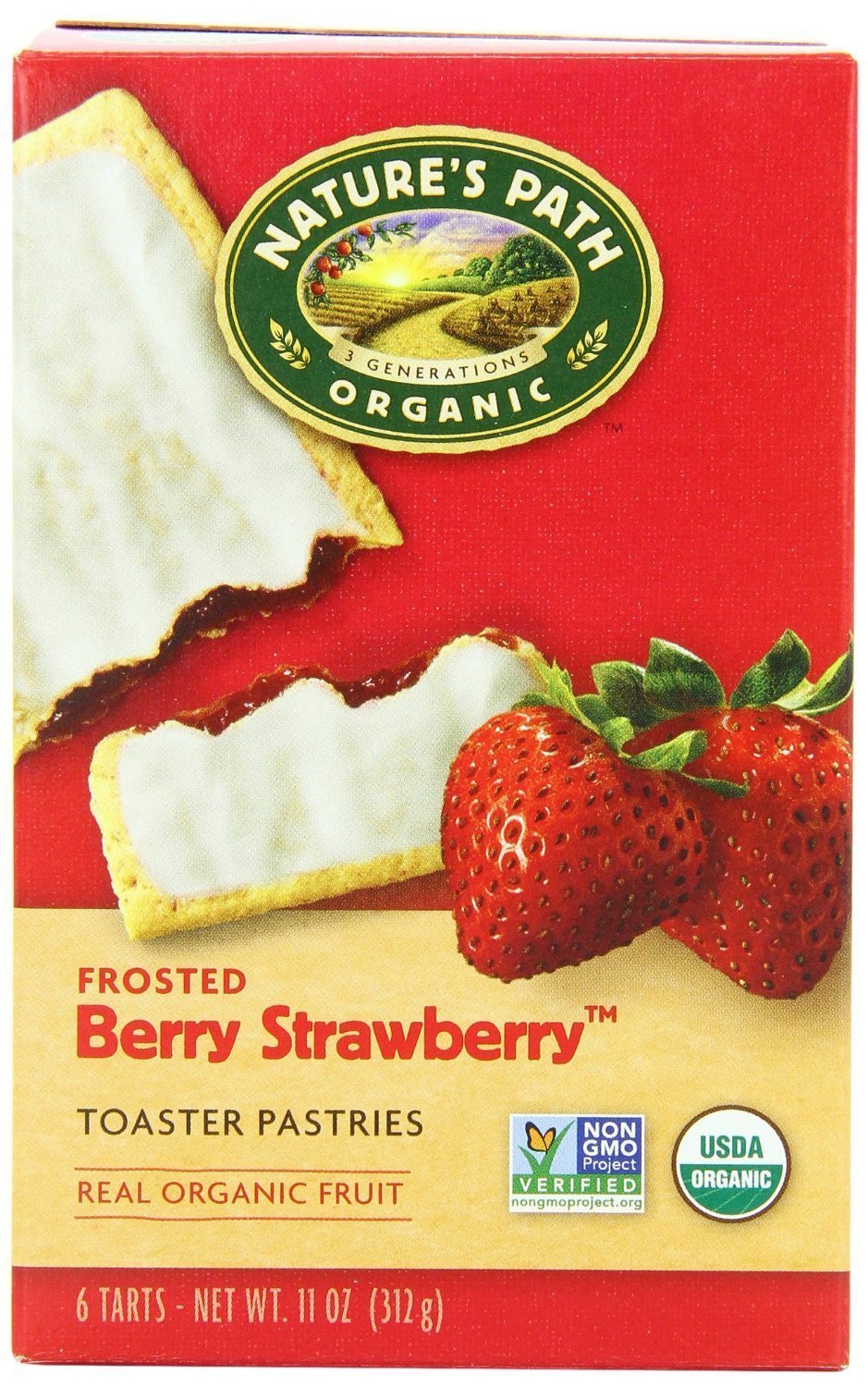 Natures Path Tstr Pastry Frstd Bry Str6