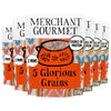 Merchant Gourmet Simply Cooked Glorious Grains with Red Rice & Quinoa - Microwave Rice Mix - Source of Fiber, Low Fat & Vegan -