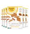 Simple Mills Sweet Thins Cookies, Nut & Seed Flour, Honey & Cinnamon, Gluten Free, Paleo Friendly, Healthy Snacks, 4.25 oz Pack