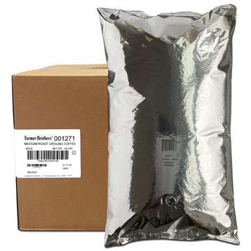 Farmer Brothers Medium Roast Ground Coffee 6 X 5lbs Ground Coffee 1271