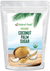 Z Natural Foods Organic Coconut Sugar - Nutrient-Dense, Flavorful & Unrefined Brown Coconut Sugar - Perfect for Tea, Coffee, Oat