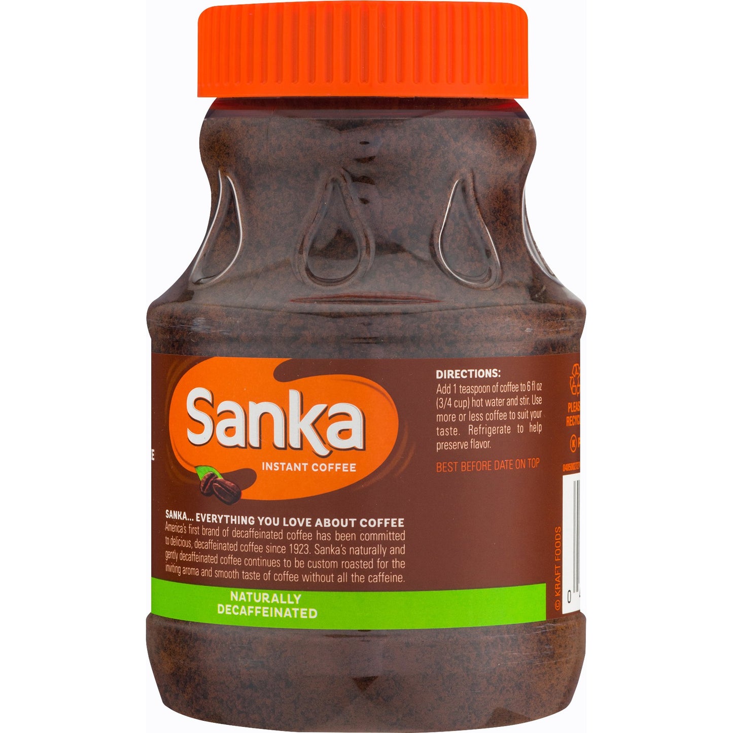 Sanka Instant Decaf Coffee, 8 Ounce Jar (Pack Of 4)