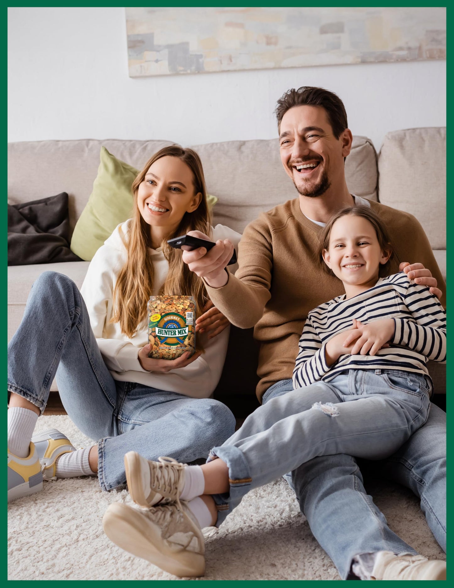 Southern Style Nuts Gourmet Hunter Mix, 23 Ounces, Sesame Sticks, Peanuts, Sunflower Kernels, Almonds, Cashews, And Pepitas