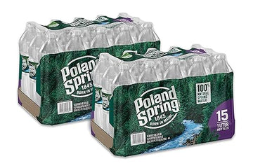 Poland Spring Case Bundles (33.8 Oz. (1L) Case Of 15 - 2 Cases)