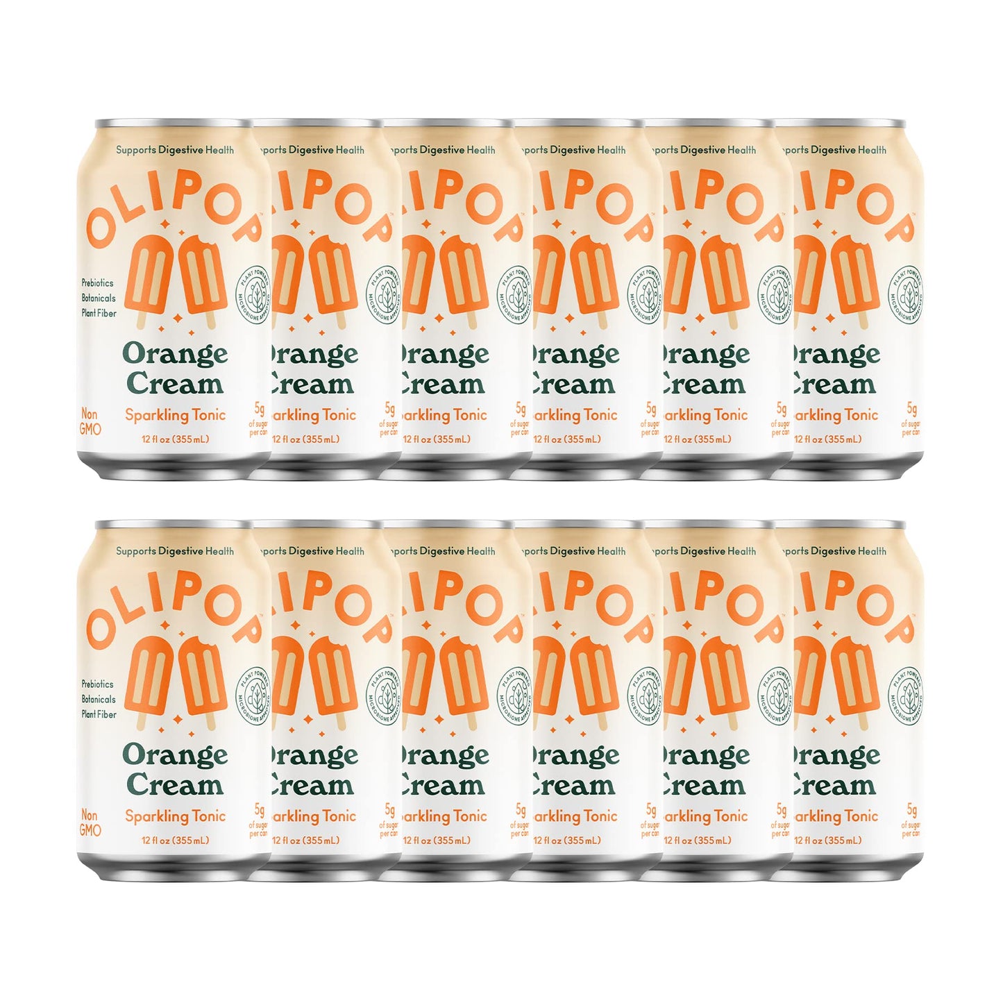 Olipop Spk Tnic Orng Crm (12X12.00)