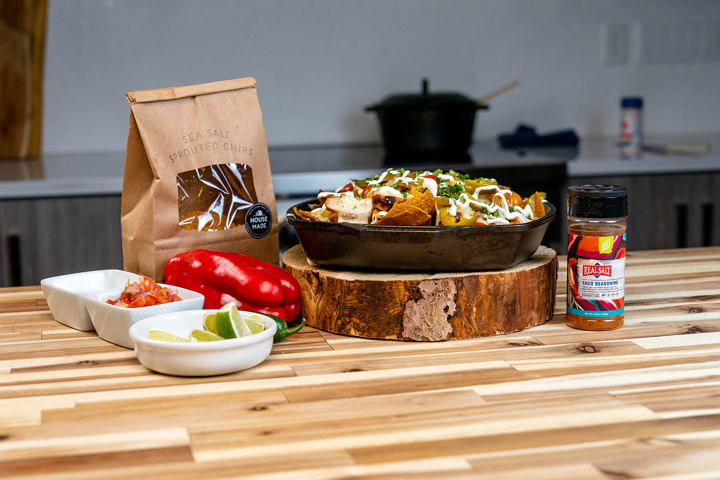 Redmond Real Sea Salt - Natural Unrefined Gluten Free Taco Shaker