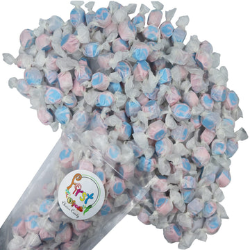All Flavor Gourmet Salt Water Taffy (Cotton Candy, 2 Lb)