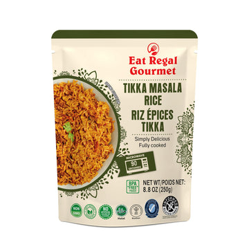 Eat Regal Gourmet Tikka Masala Rice, Ready In 90 Seconds, 8.8 Oz, Pack Of 6