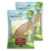 Food to Live - Organic Hard Red Wheat Berries, 25 Pounds Non-GMO, Kosher, Raw, Sproutable, Vegan, Sodium and Sugar Free
