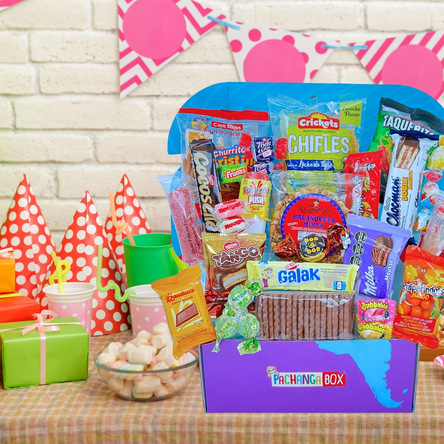 International Hispanic Snack Box - Ideal Mother'S Day Gift With Exotic Snacks From Mexico, Argentina, Colombia, Peru And More! (