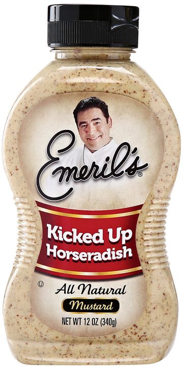 Emeril s Mustard, Kicked Up, Horseradish, 12 Fl Oz