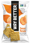 Way Better Snacks Sprouted Gluten Free Tortilla Chips, Simple Sweet Potato, 5.5 Ounce (Pack Of 12)