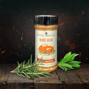 Gourmet Warehouse Bird Rub/Seasoning, Gluten Free, 3 Pack, 4 oz Total