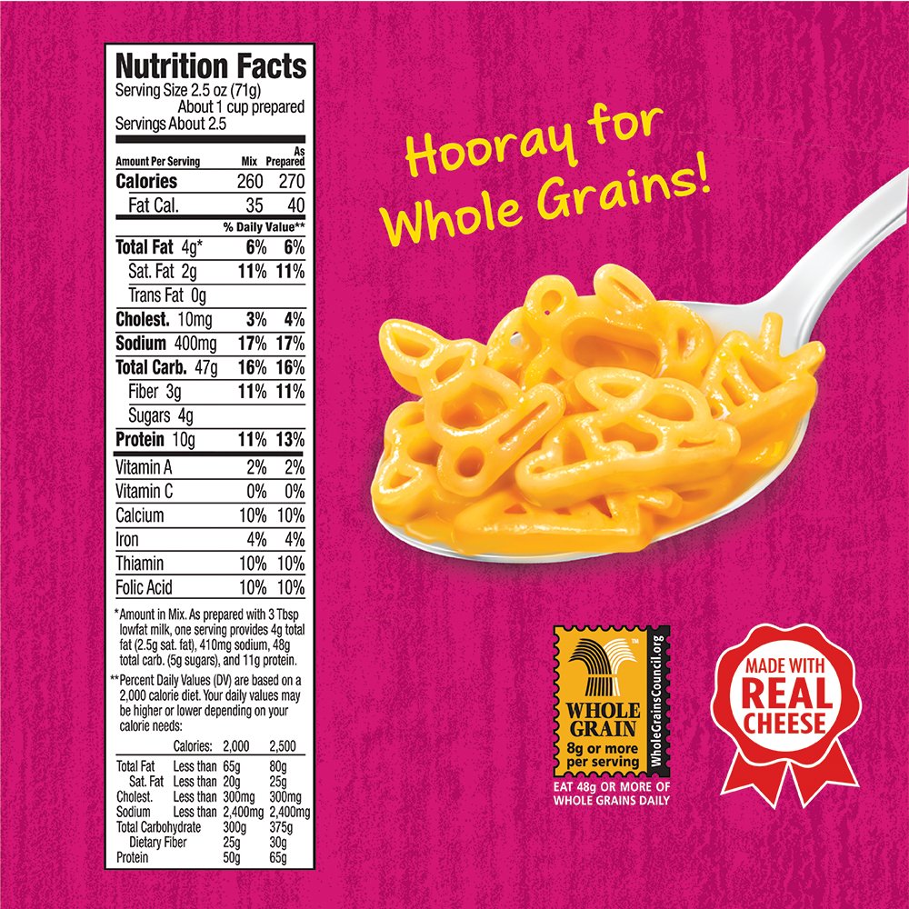 Annie s Homegrown Bunny Shape Pasta & Yummy Cheese Macaroni and Cheese (Pack of 3)