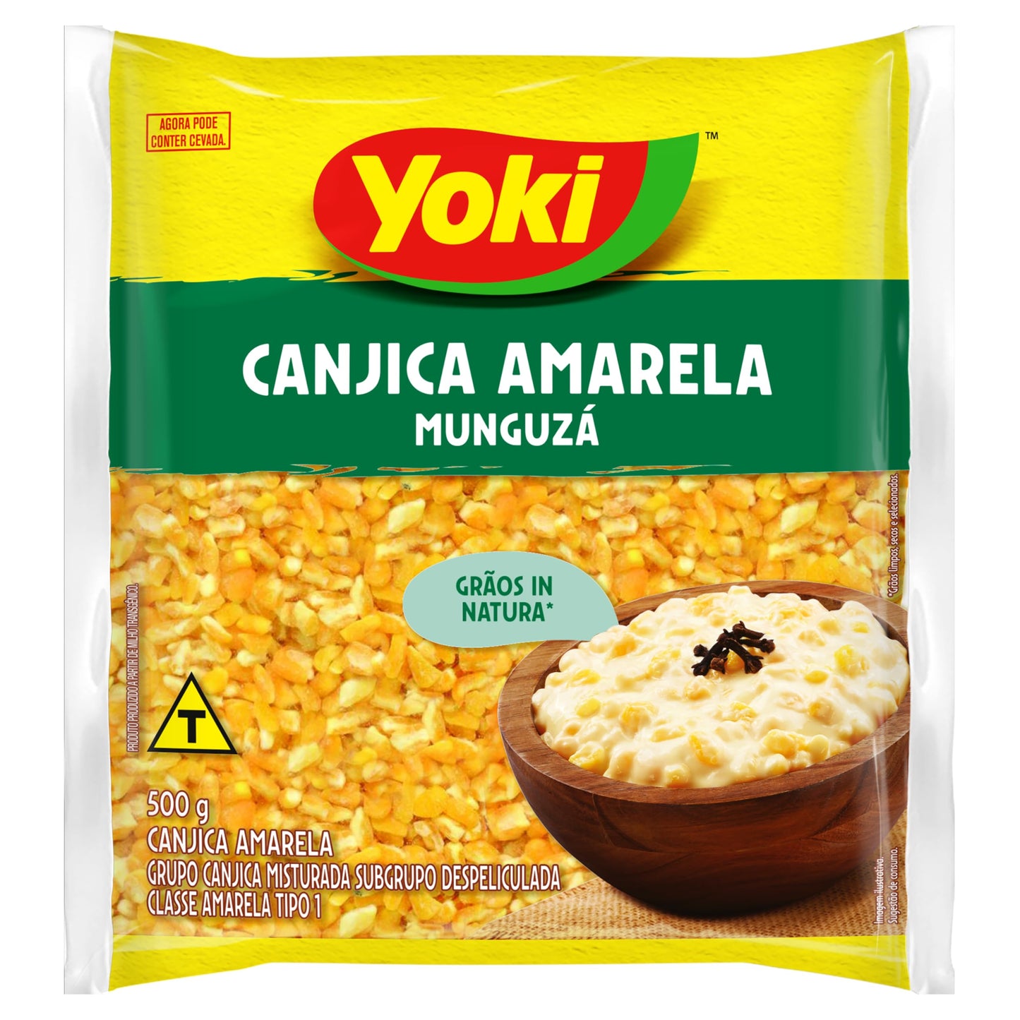Yellow Canjica Yoki 500 grams