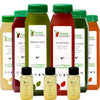 Raw Fountain 1 Day Juice Cleanse, Tropical Flavors, All Natural Raw, Cold Pressed Fruit And Vegetable Juices, Detox Cleanse, 6 B