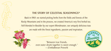 Celestial Seasonings Herb Tea Raspberry Zinger 20 Bag