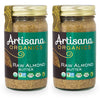 Artisana Organics Raw Almond Butter (2 Pack, 14Oz Jars) | No Sugar Added, No Palm Oil, Vegan, Paleo And Keto Friendly, Non-Gmo