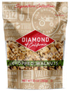 Diamond of California Signature Collection Chopped Walnuts Raw Walnuts for Wholesome Snacking or Topping Your Favorite Dishes 10 oz.