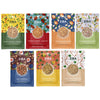Variety Fruit & Nut Bundle by Ziba | Heirloom Almonds, Salted Pistachios, Sweet Apricot Kernels, Sun-Dried Figs, Dried White Mul