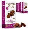 Homefree Mini Double Chocolate Chip Cookie Box, Gluten Free, Nut Free, Vegan, School Safe and Allergy Friendly Snack, 5 oz. Box