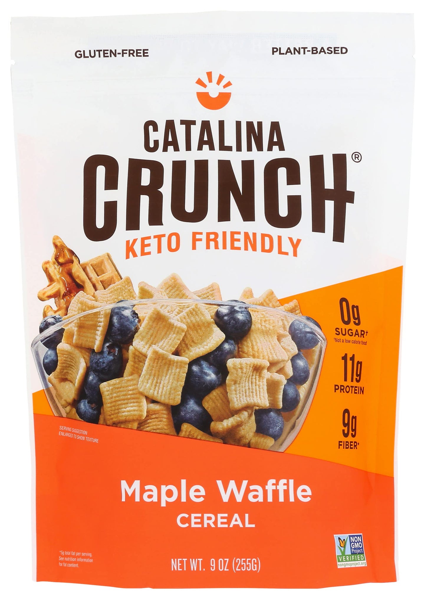 Catalina Crunch Maple Waffle Keto Cereal 9 Oz (Pack Of 6)