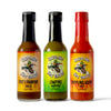 Hot Sauce Gift Set - Small Batch Spicy Variety Pack With Mild Medium And Hot Flavors - Gluten Free Gourmet Sauces - Crippling Hot Sauce Triple Cripple 5 Oz Bottles