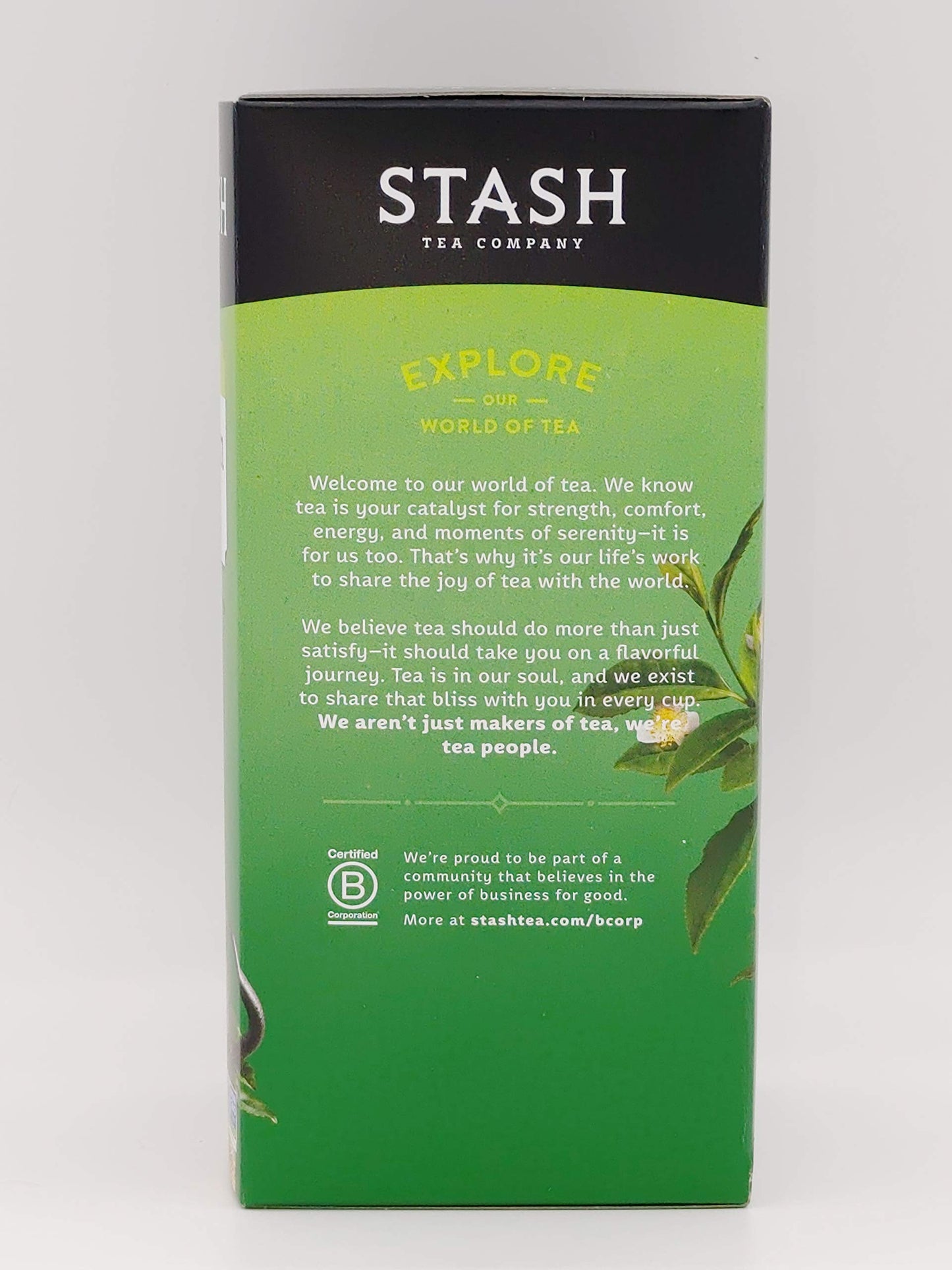 Sunsery Stash Premium Green Tea - Box of 30 Count, Natural Flavor, Pack of 1