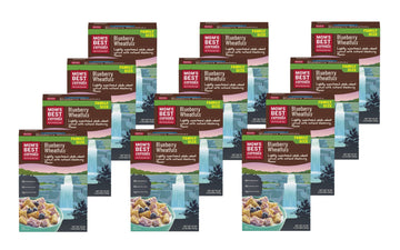 Mom'S Best Blue Pom Wheat-Fuls Flavored Cereal, No High Fructose Corn Syrup, 22 Ounces (Pack Of 12)