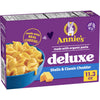 Annies Deluxe Macaroni and Cheese, Organic Pasta, Real Cheddar, 11.3 oz, Shells