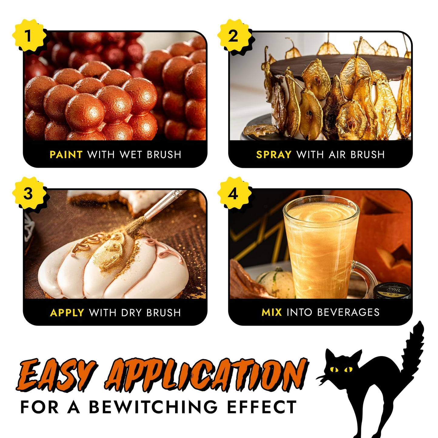 Mon  Gasque White Luster Dust Edible Glitter For Cocktails 15G - Premium White Edible Glitter White - Halloween Cake Glitter Dus