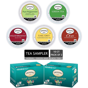 Twinings Tea Variety Sampler Keurig K-Cups, 20 Count
