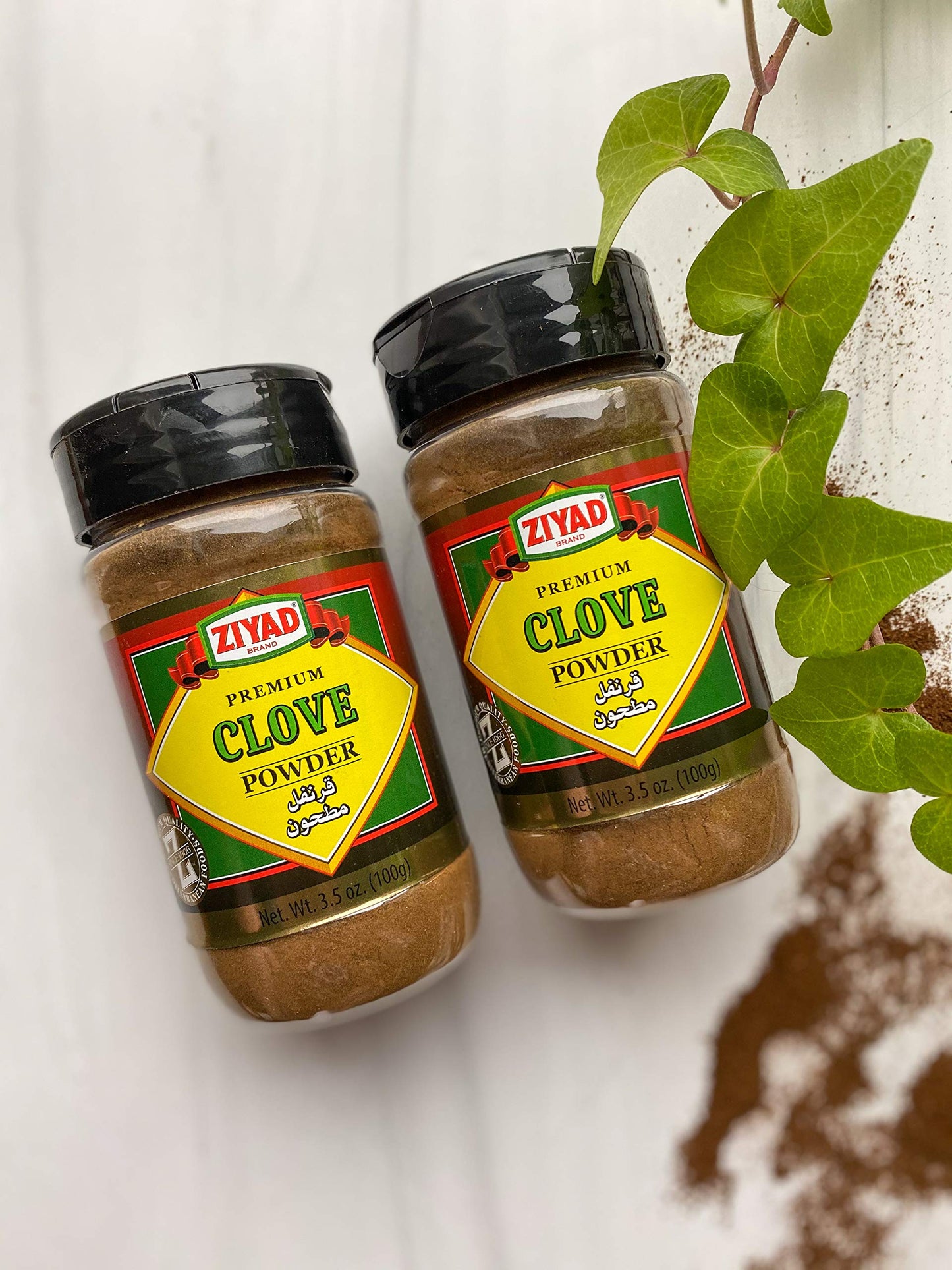 Ziyad Shaker Clove Powder, Ready For Baharat, Lebanese Spice Blends, No Additives, No Preservatives, 3.5Oz