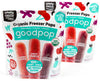 Goodpop Organic Freezer Pops - 100% Juice, No Added Sugar - 20Ct - 2 Pack