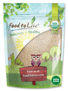 Food to Live Organic Royal White Quinoa, 4 Pounds - Whole Grain, Non-GMO, Kosher, Raw, Vegan, Sirtfood, Bulk
